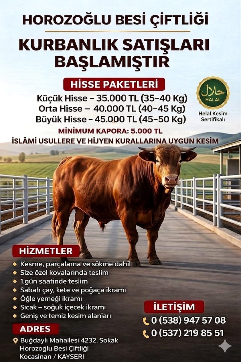 Kurbanlık Afişi